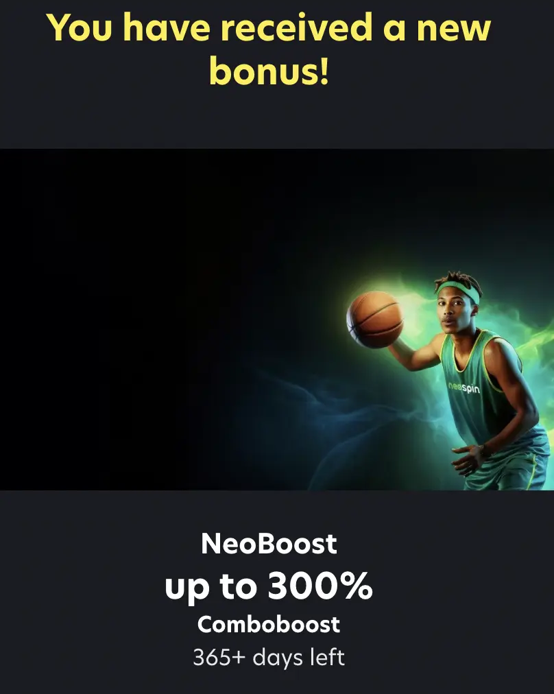 Oshi bonus banner for sport betting